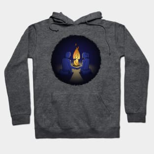 Camping - The Joy of Social Distancing In Nature Hoodie